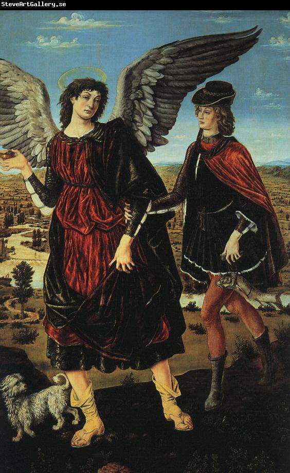 Antonio Pollaiuolo Tobias and the Angel